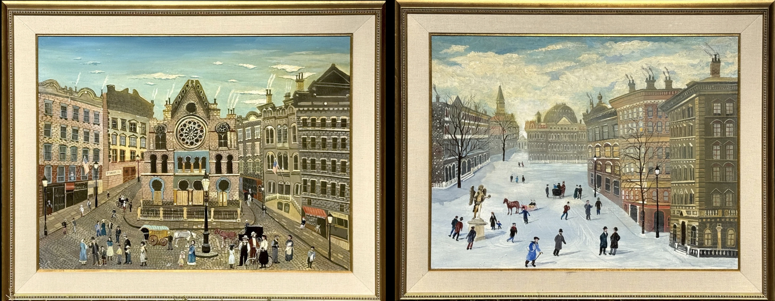 Following the Clues: Identifying Avi Thaw’s Folk Revival Cityscapes